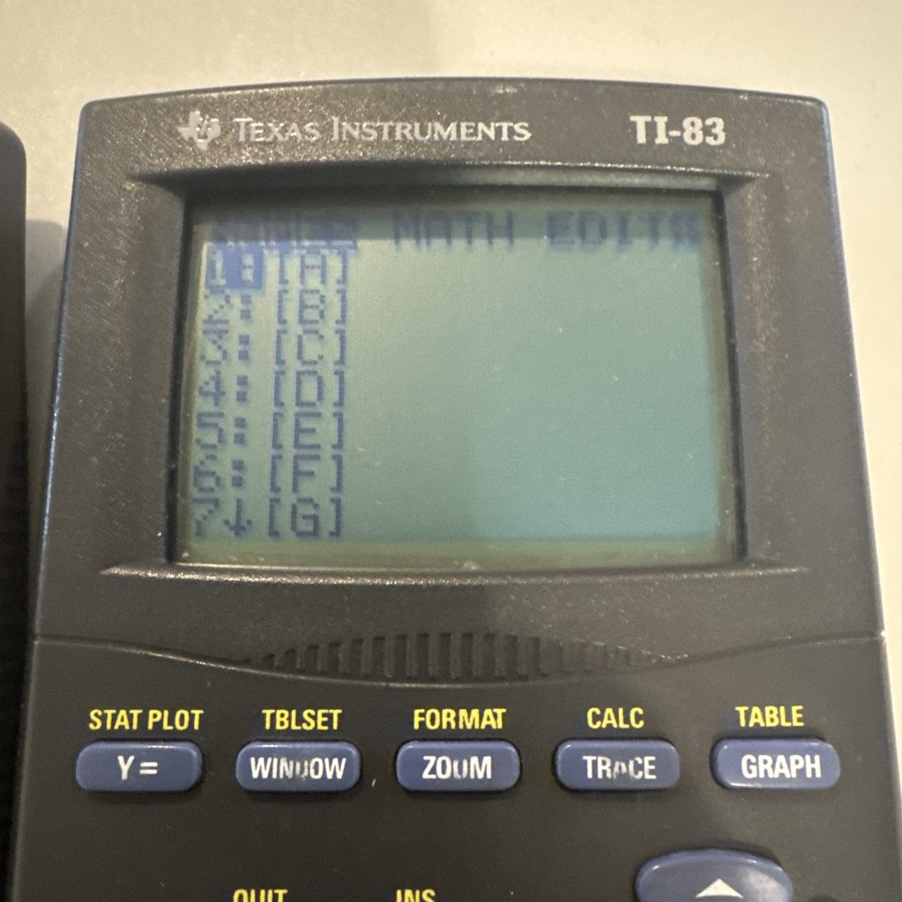 Texas Instruments TI-83 Graphing Calculator with Cover