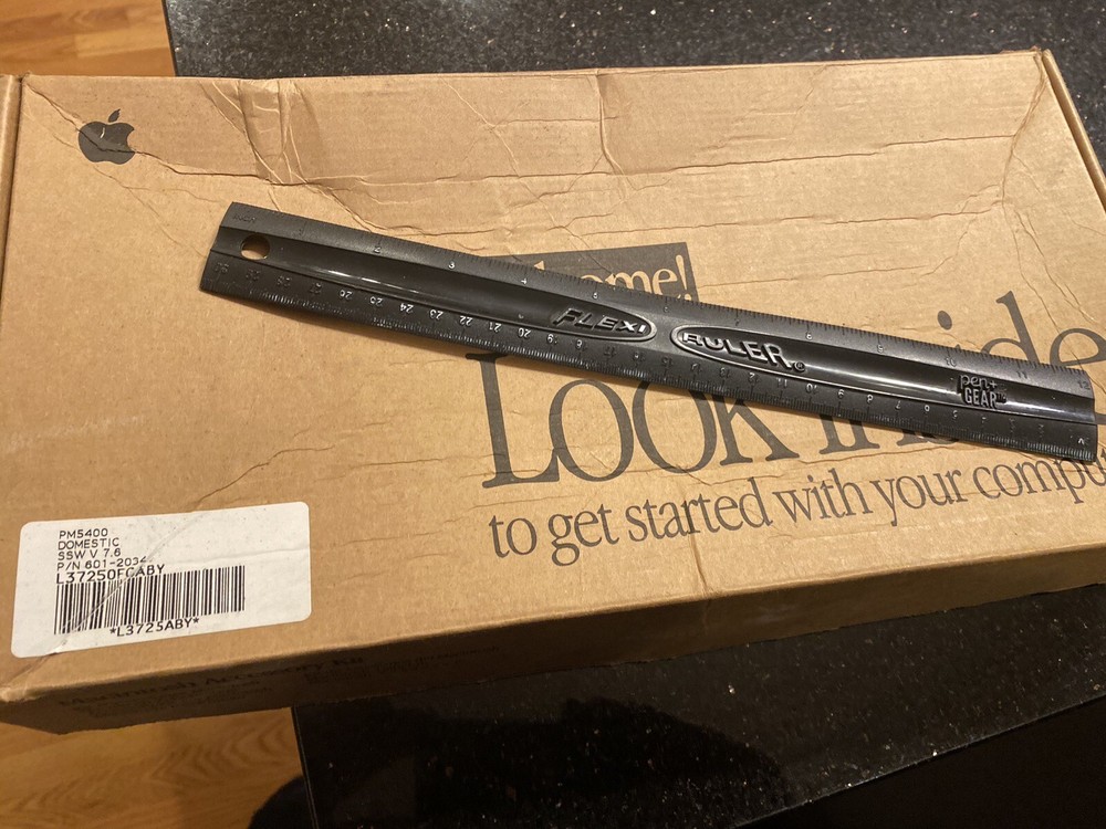 Vintage 1994 Apple Macintosh Accessory Kit Box - NOTE: EMPTY BOX ONLY