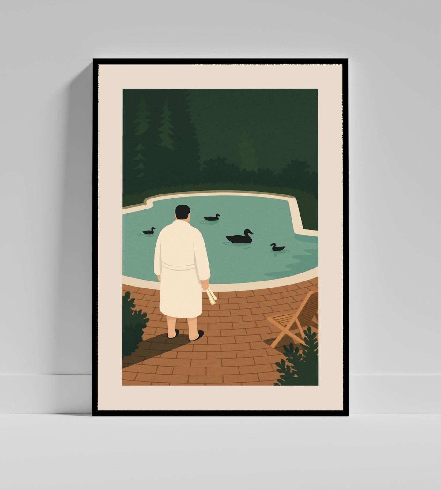 The Sopranos Poster – Tony Soprano HBO Crime Drama Mafia Wall Art