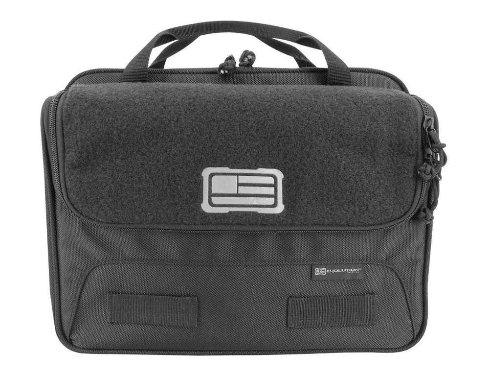 EVOLUTION TACTICAL- XL PADDED DOUBLE PISTOL CASE, ITEM# 51303