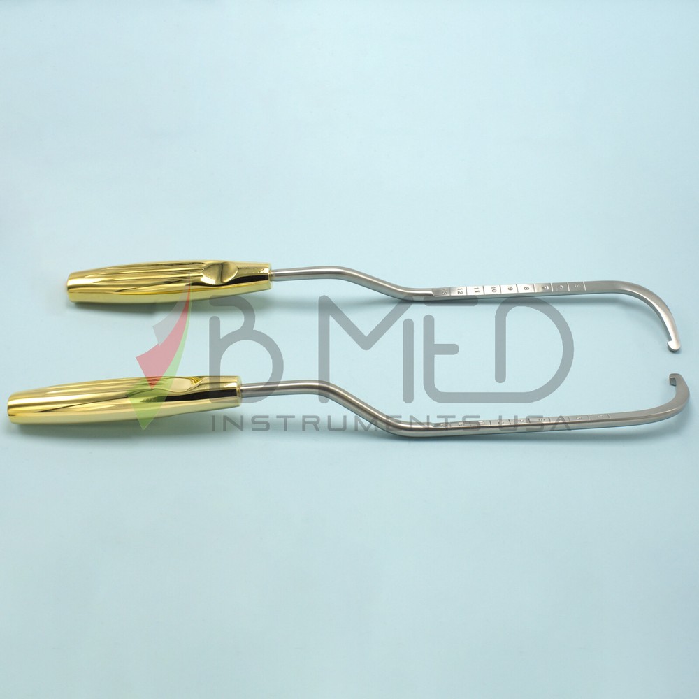 OR Grade Agris-Dingman Transaxillary Breast Dissector Left & Right Plastic Surge