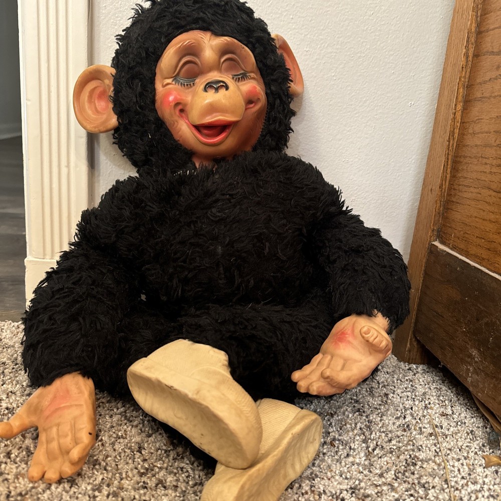 Vintage Monkey Toy