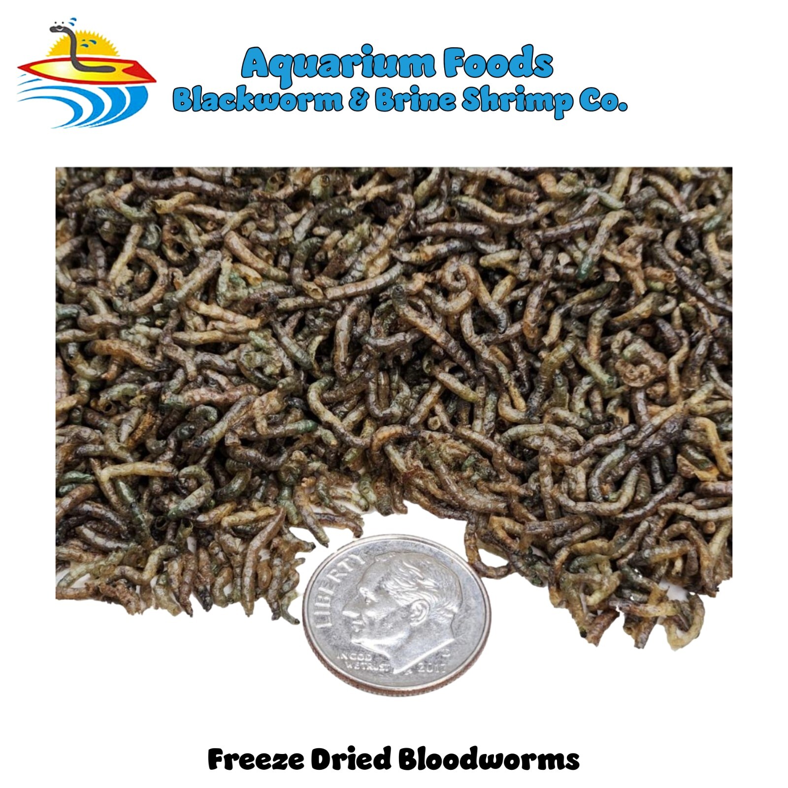 FREEZE-DRIED BLOODWORMS - DISCUS, CICHLIDS, TROPICAL FISH & CARNIVOROUS PLANTS