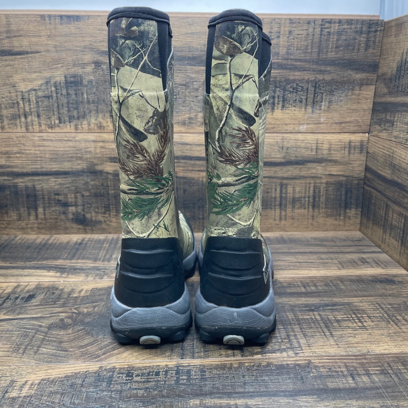 Ranger Camo Hunting Boots Men's 10 Green Waterproof Zipper