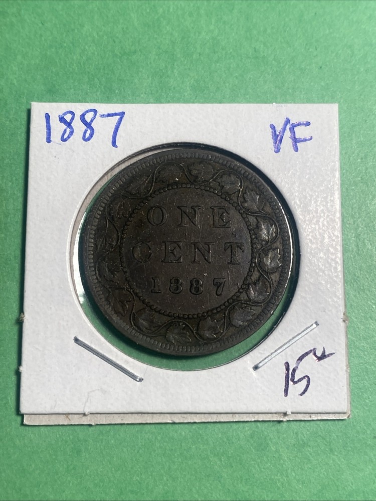 1887 Canada 1 Cent VF