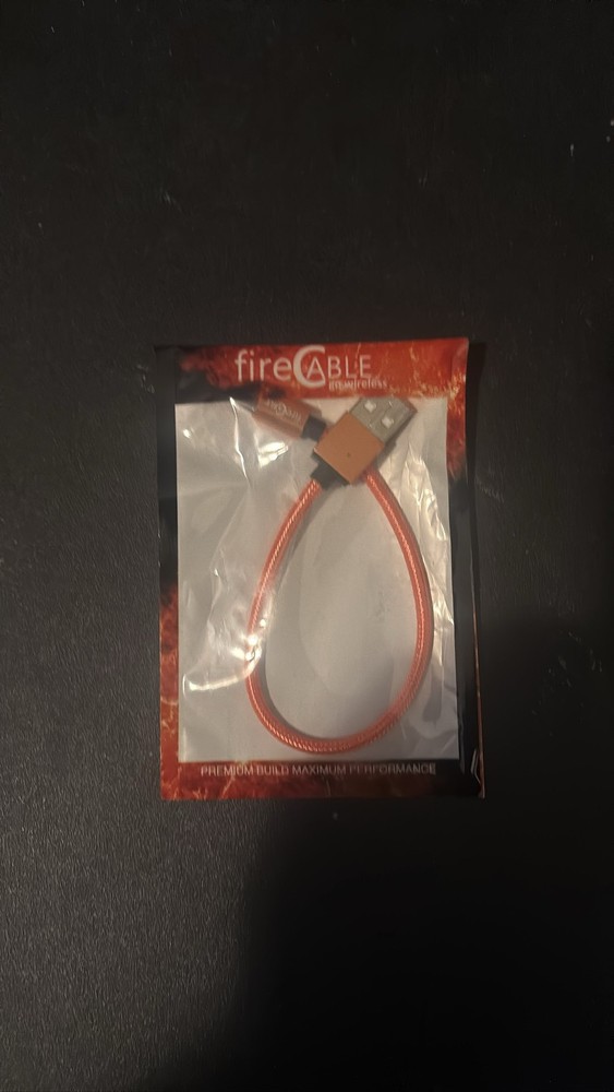 FireCable Go Wireless Power USB for Amazon Fire TV Stick Orange