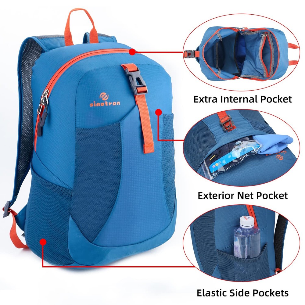Lightweight Packable BackpackSmall Foldable Hiking Backpack Day Pack for Trav...