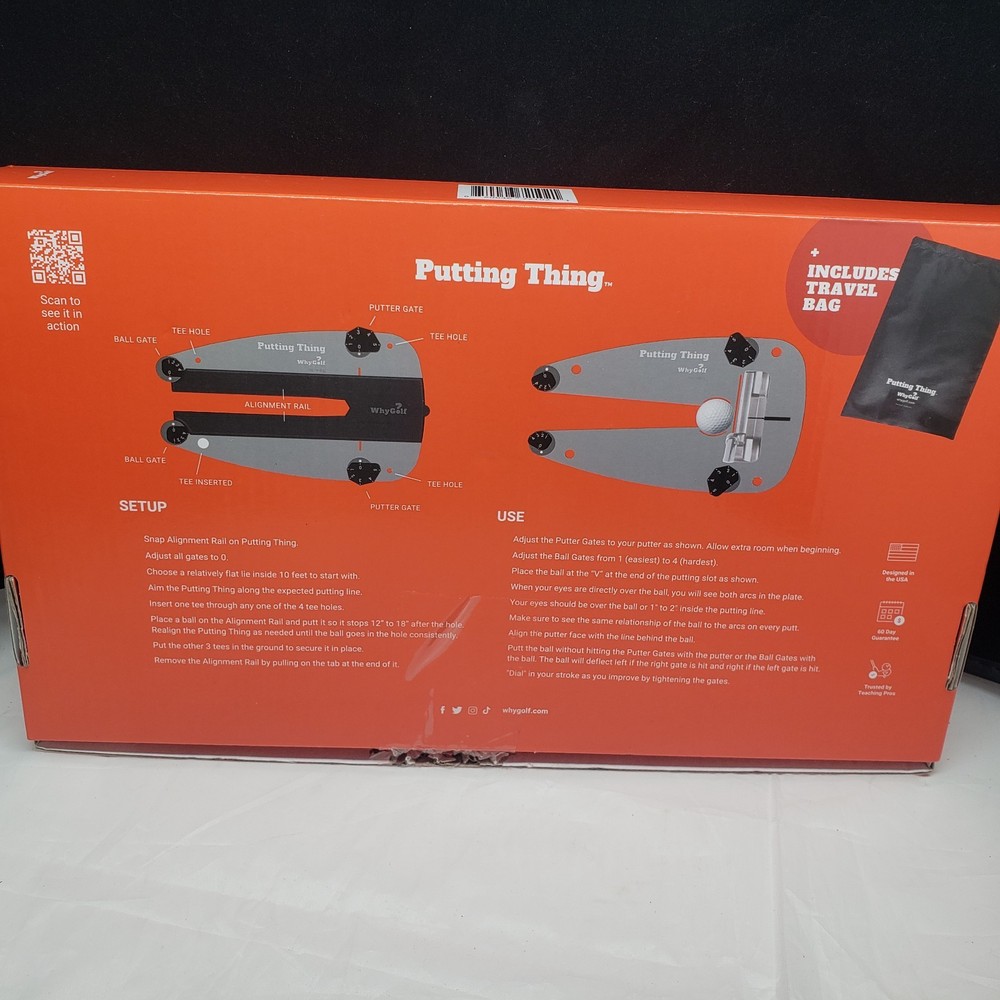 WHYGOLF Dial in your putting - Putting Thing – Golf Training Aid