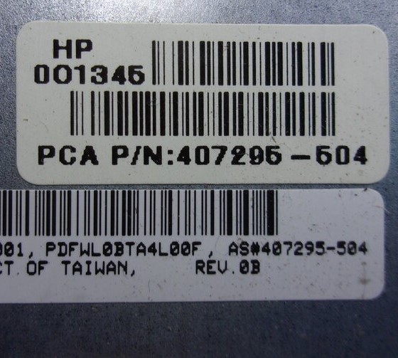 HP 407295-504 Onboard Administration Sleeve