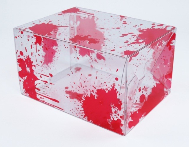 Funko POP! Bloody Red Splatter 0.5mm Protective Cases Storage 4" Display Boxes