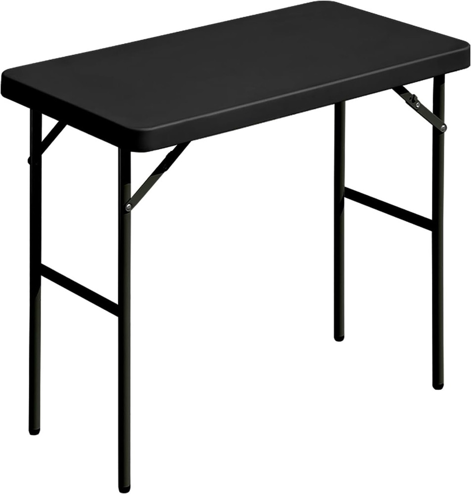 Folding Table 3ft Rectangular All-Occasion Plastic Folding Event Table Indoor &