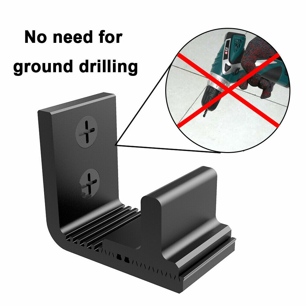 Upgrade Adjustable Wall Mount Bottom Floor Guide For Sliding Barn Door Hardware