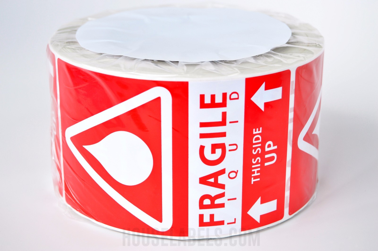 1 Roll ; 500 Labels 3x5 (3" x 5") Pre-Printed Fragile LIQUID This Way Up Labels