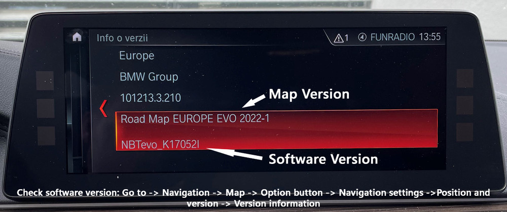 BMW Software Update For EVO ID 5/6 + FullCarPlay, Screen Mirroring, VIM + Maps