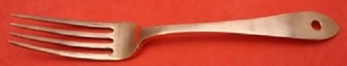 Queen Anne by Tiffany Rare Copper Sample Dinner Fork Sample 8"