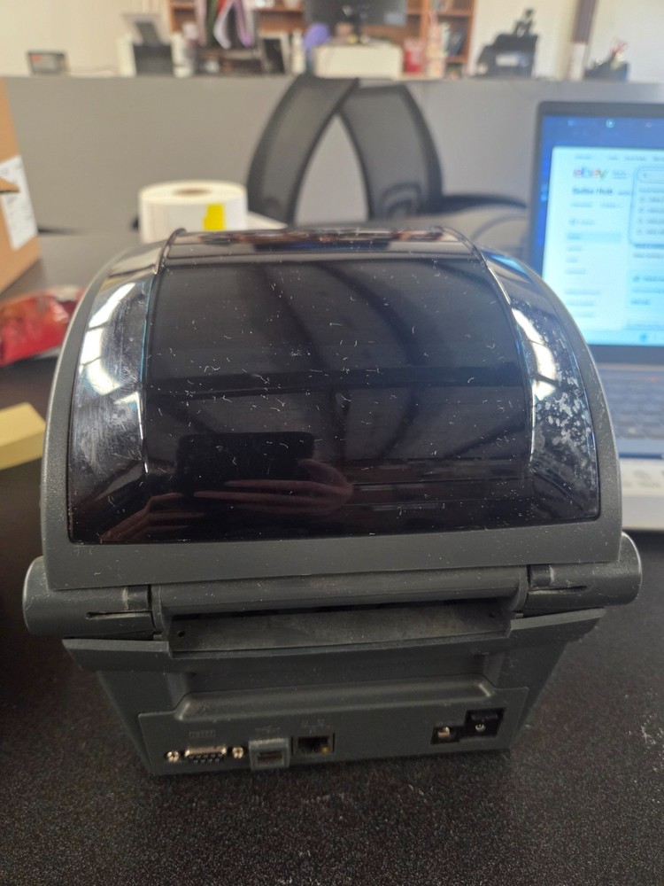 TESTED Zebra GX430T Thermal Transfer Label Barcode Printer 300 dpi USB Serial