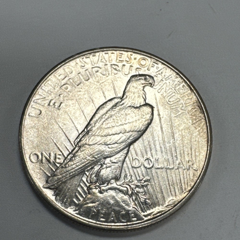 1935 $1 Peace Silver Dollar BU Uncirculated