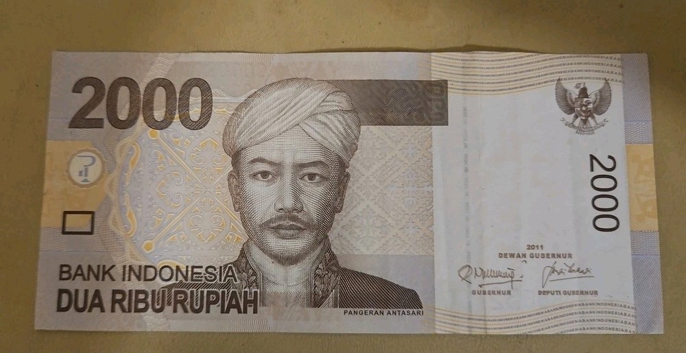 2011 Indonesia 2000 Rupiah Note