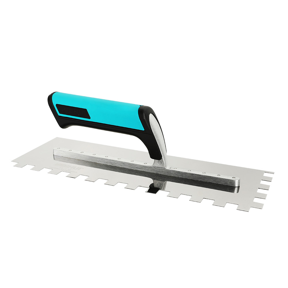 BIHUI Notched Trowel, 12.5 x 4.75-Inch