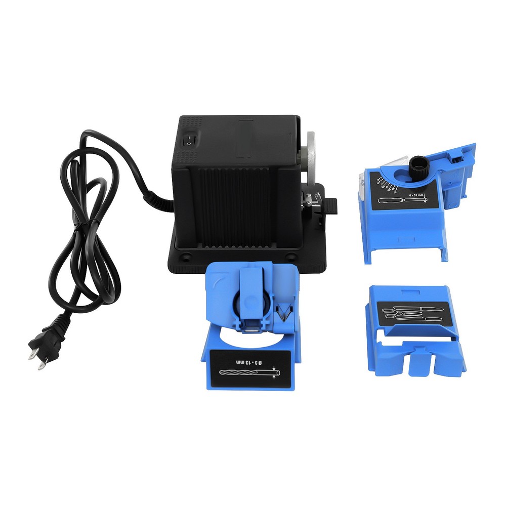 Multifunctional Electric Drill Bit Sharpener Bench Mounting Sharpening New