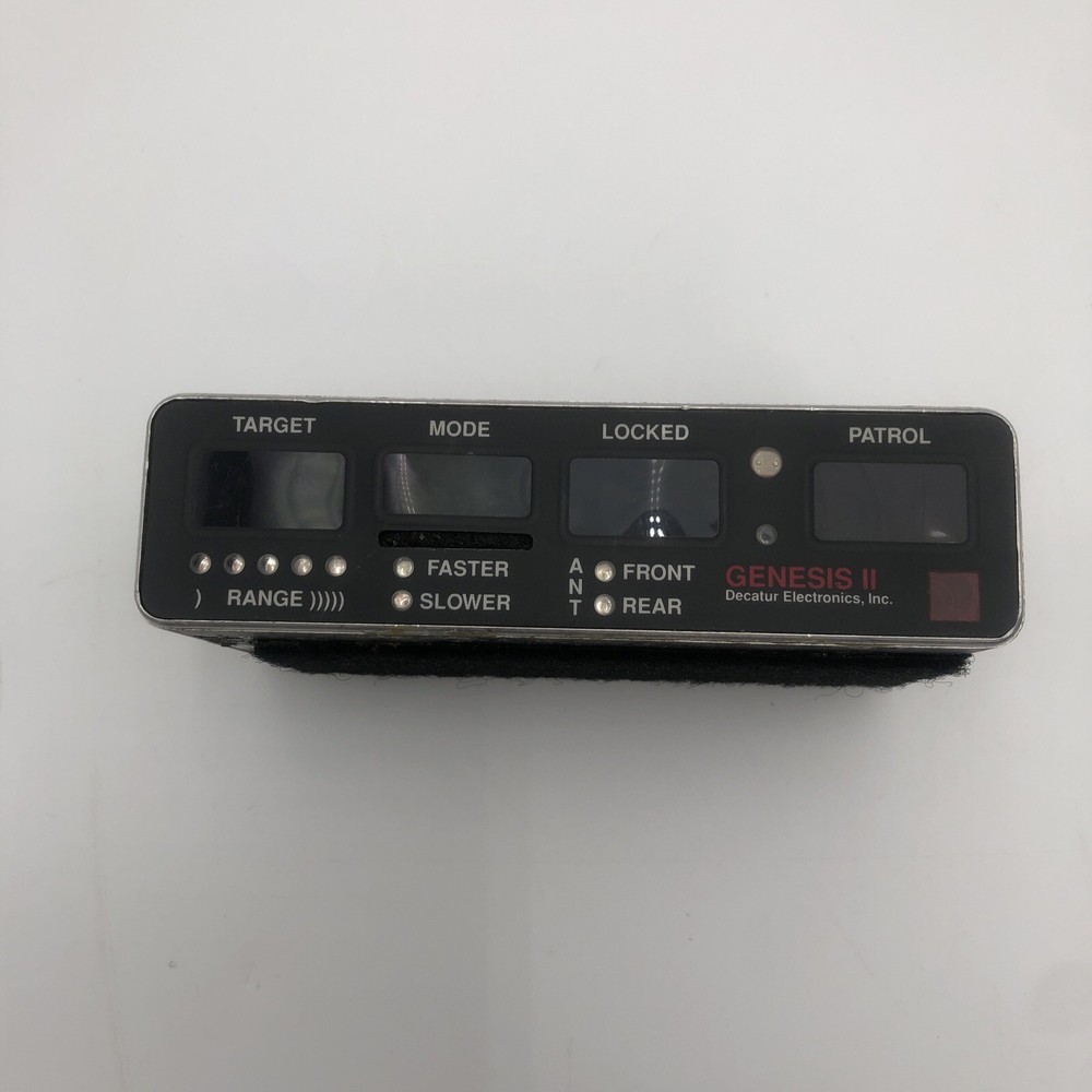 USED Decatur Genesis II Radar UNTESTED READ (A)