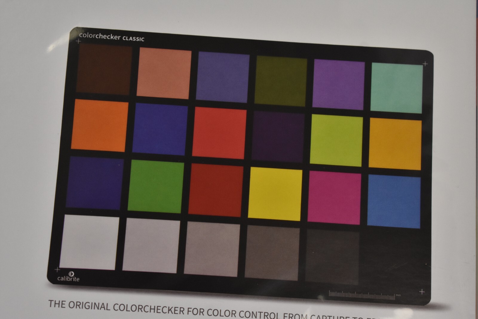 Calibrite ColorChecker Classic Color Control Capture To Edit CCC Assorted