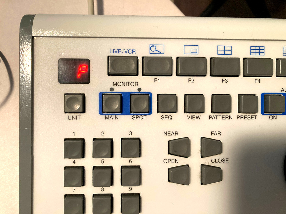 PELCO KBD4000 Joystick Control Multiplexer Keyboard