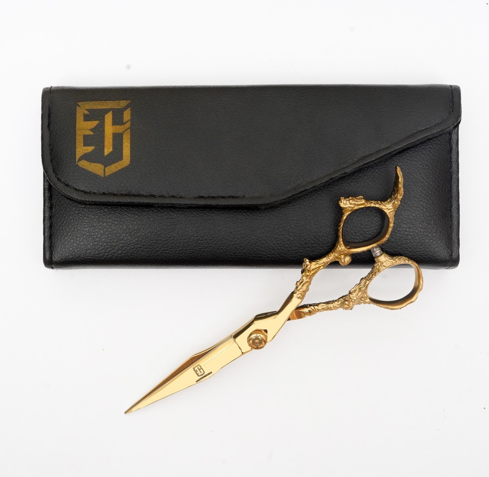 Golden Dragon Barber Scissors