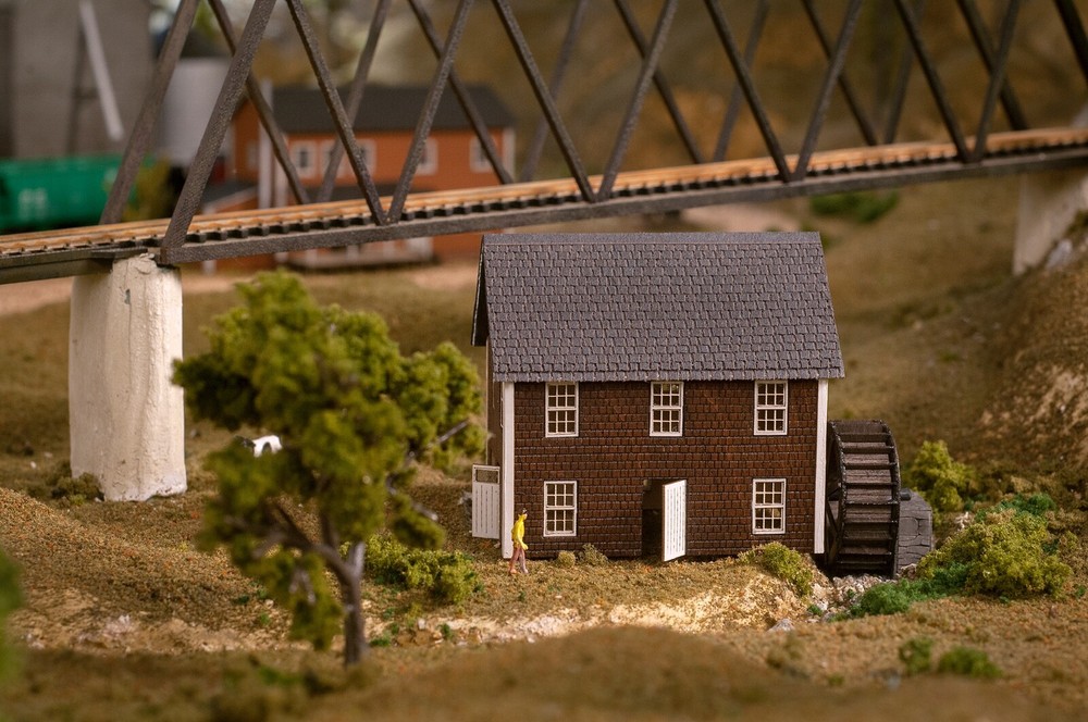 Laser Cut N Scale Building KIT "Stony Brook Mill"