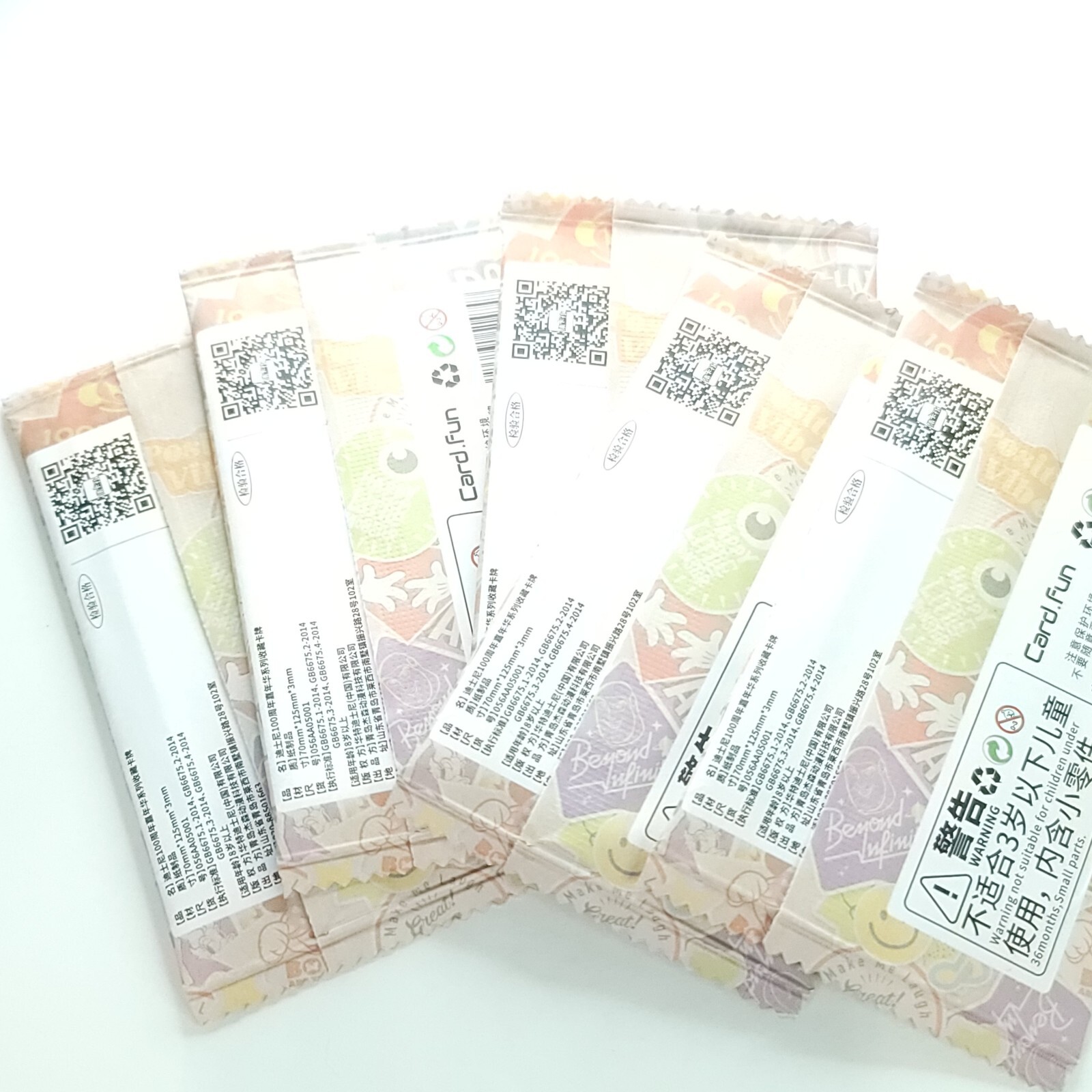 2023 Card Fun Disney 100 Years Carnival Sealed 5 Packs NEW