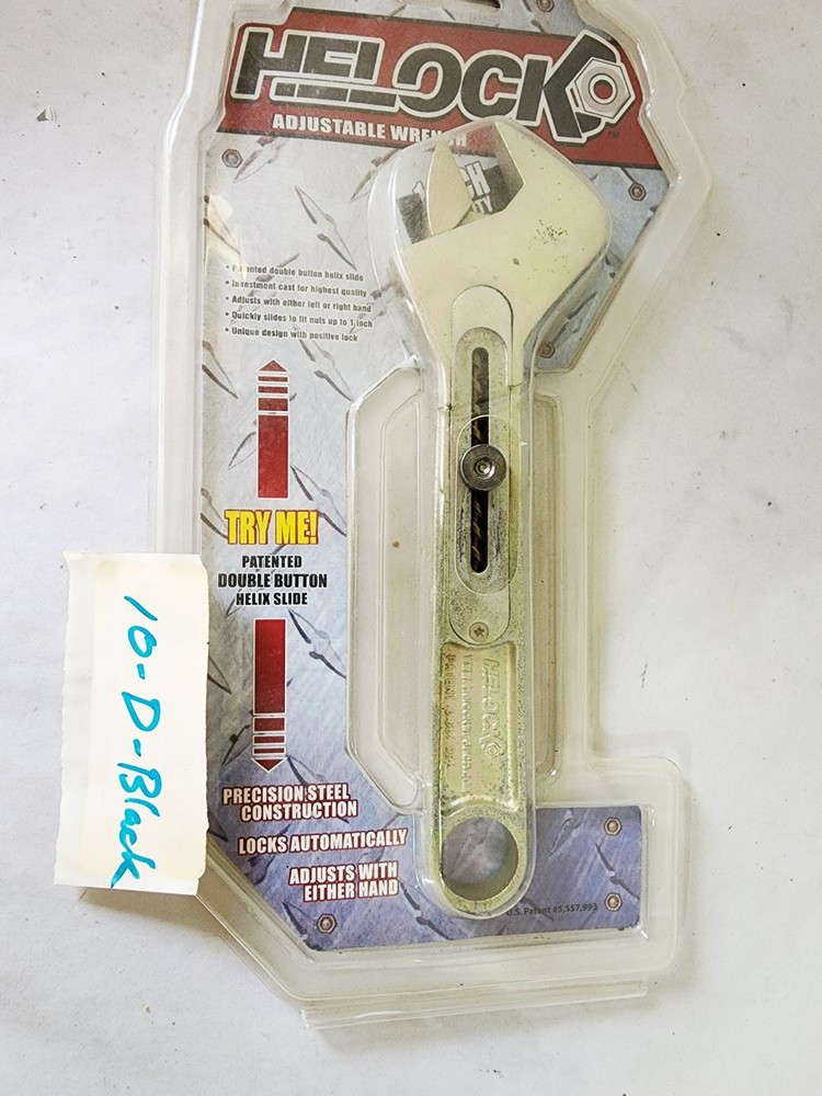 Helock 8" Adjustable Wrench Helix Slide