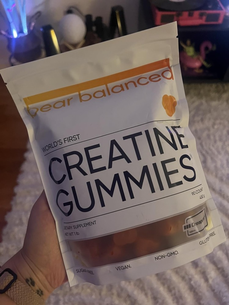 Creatine Gummies – Peach Mango, Muscle & Focus Support, 1 Pack