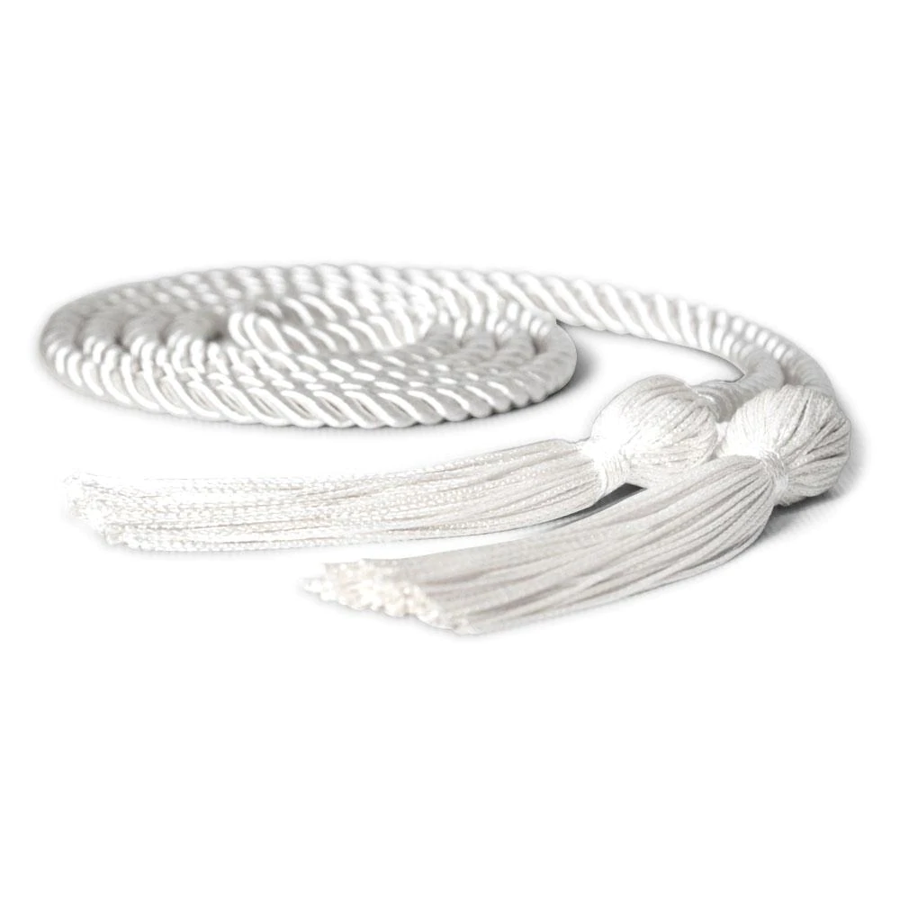 Endea Graduation Single Honor Cord White