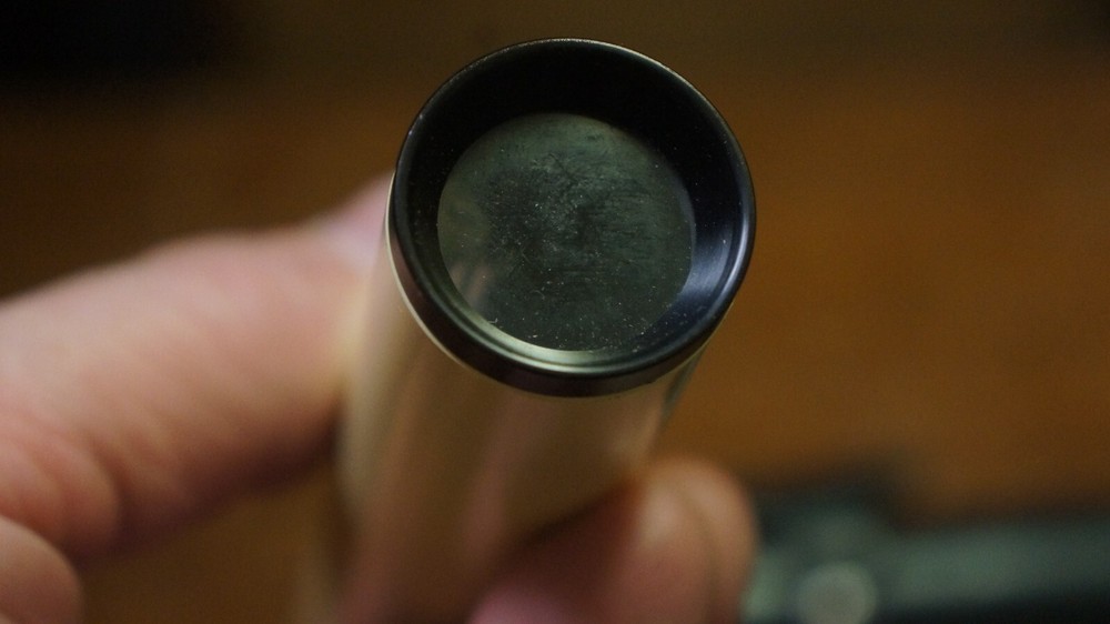 K&E 5" LONG MONOCULAR TELESCOPE USED NO BOX WORKS