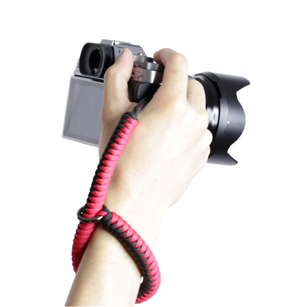 Foto&Tech Adjustable Braided Camera Wrist Strap Universal Paracord