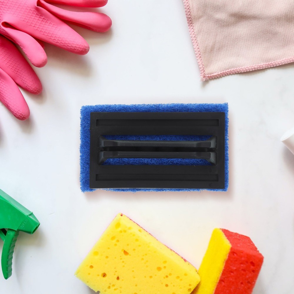 3 Pcs Cleaning Brush Ink Pad Triangular Screen Window Cleaner Remover