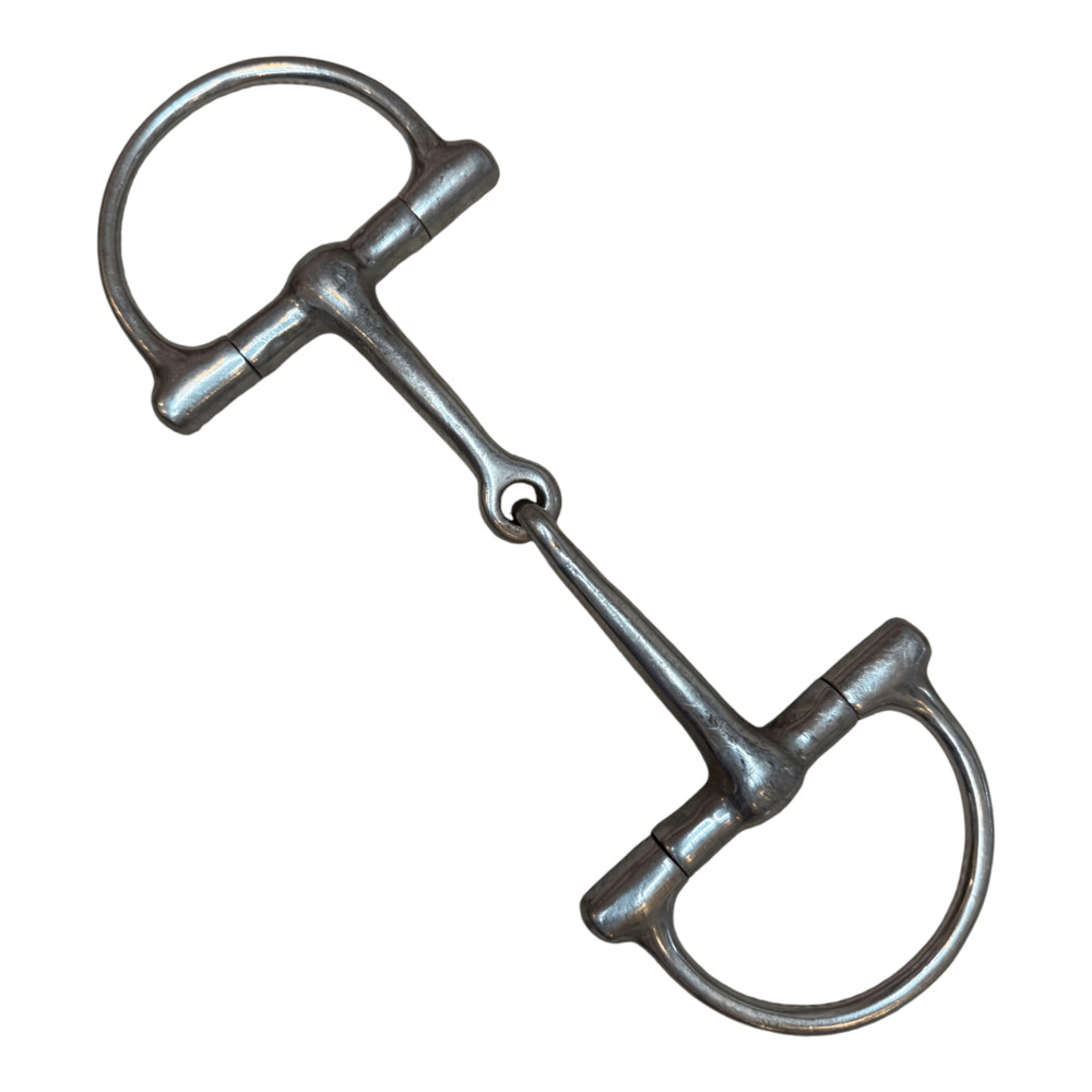 Dee Ring Snaffle in Stainless Steel - 4 3/4"