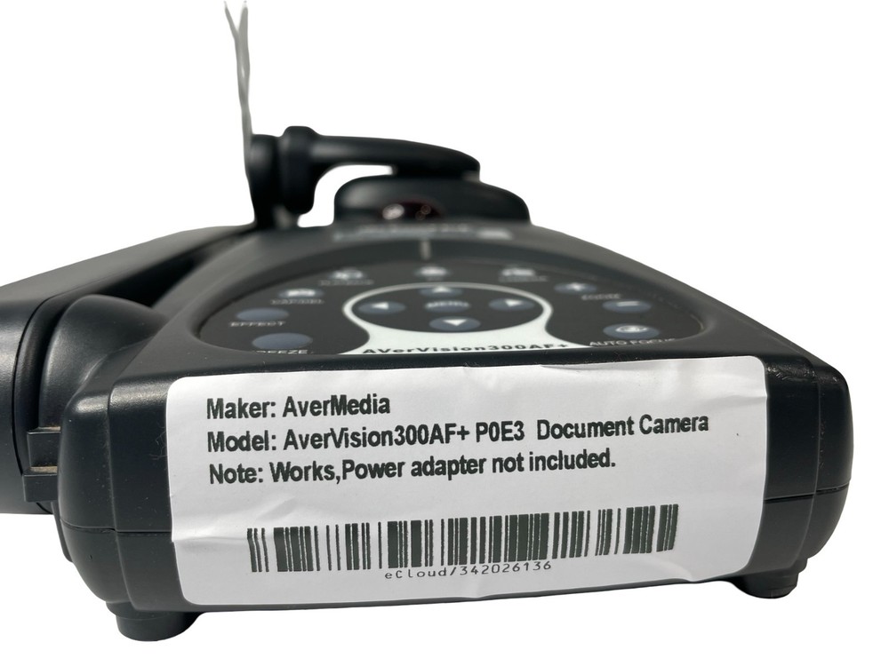 Used AverVision 300AF+P0E3 Document Camert Camera Presentation System.