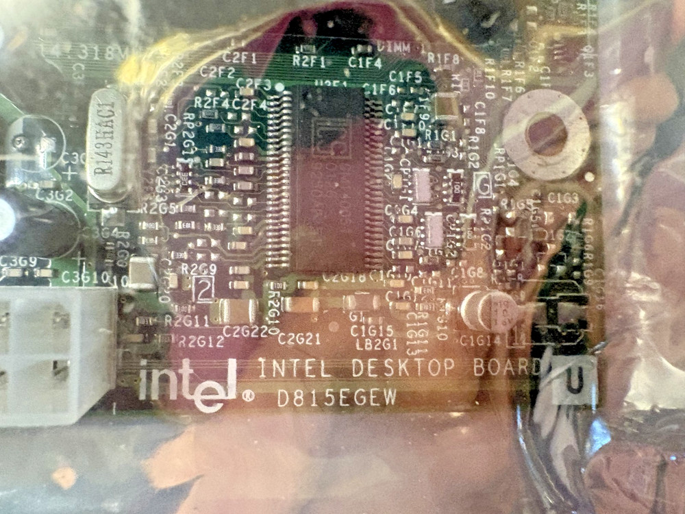 Intel Desktop Board D815EGEW Vintage New Never Opened