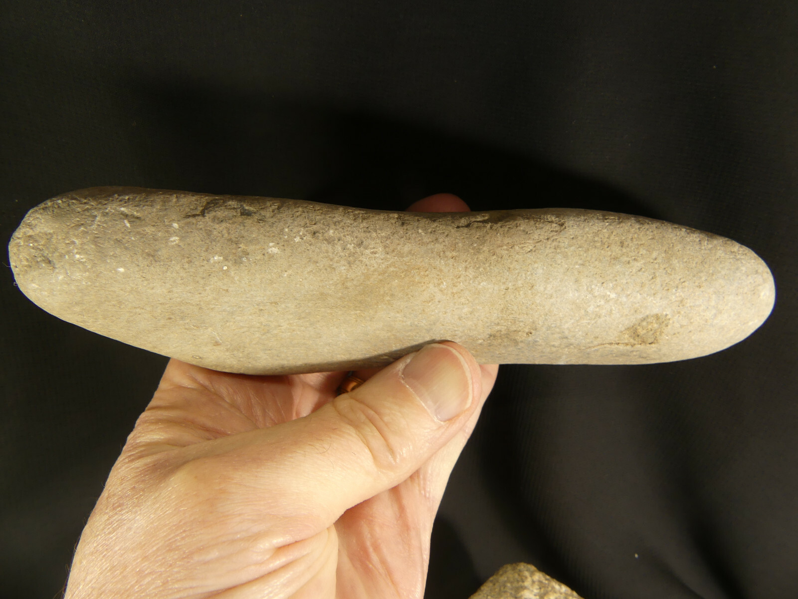 XLG Mortar & Pestle. Native American Calif. Yokut People, Sierra Nevada. AACA