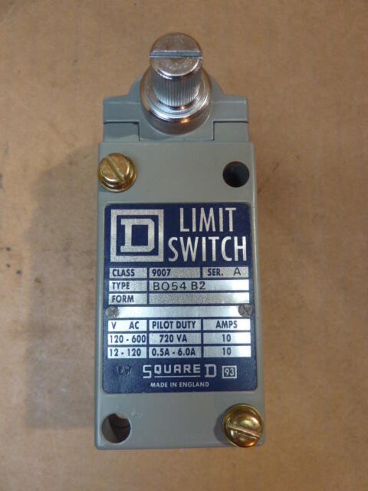 SQUARE D Limit Switch 9007B054B2 New #32419