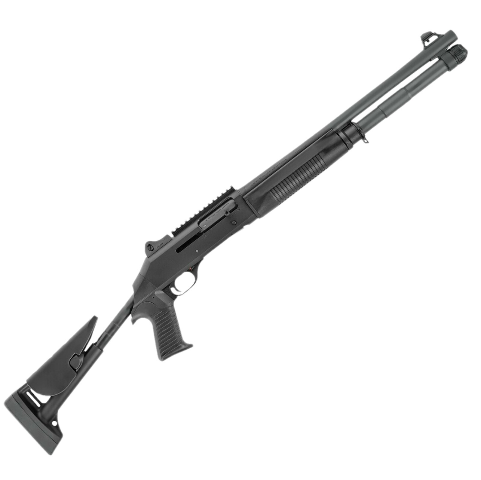 Benelli M4/ M1014 Magazine Extension Tube & Spring - Black Cerakote- Titanium