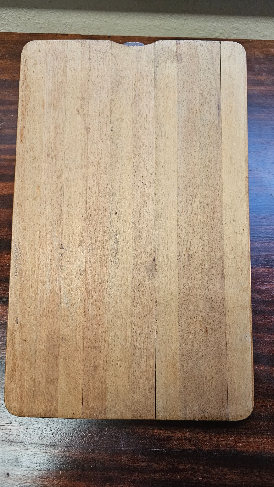 Antique Old Dominion Paper Co./Yaman and Erbe Wooden clipboard 14.5" X 9"