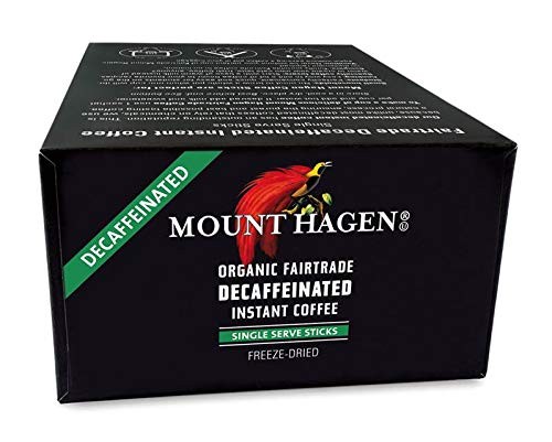 Instant Decaf Coffee Packets - 25 Count Organic Medium Roast Arabica Sticks
