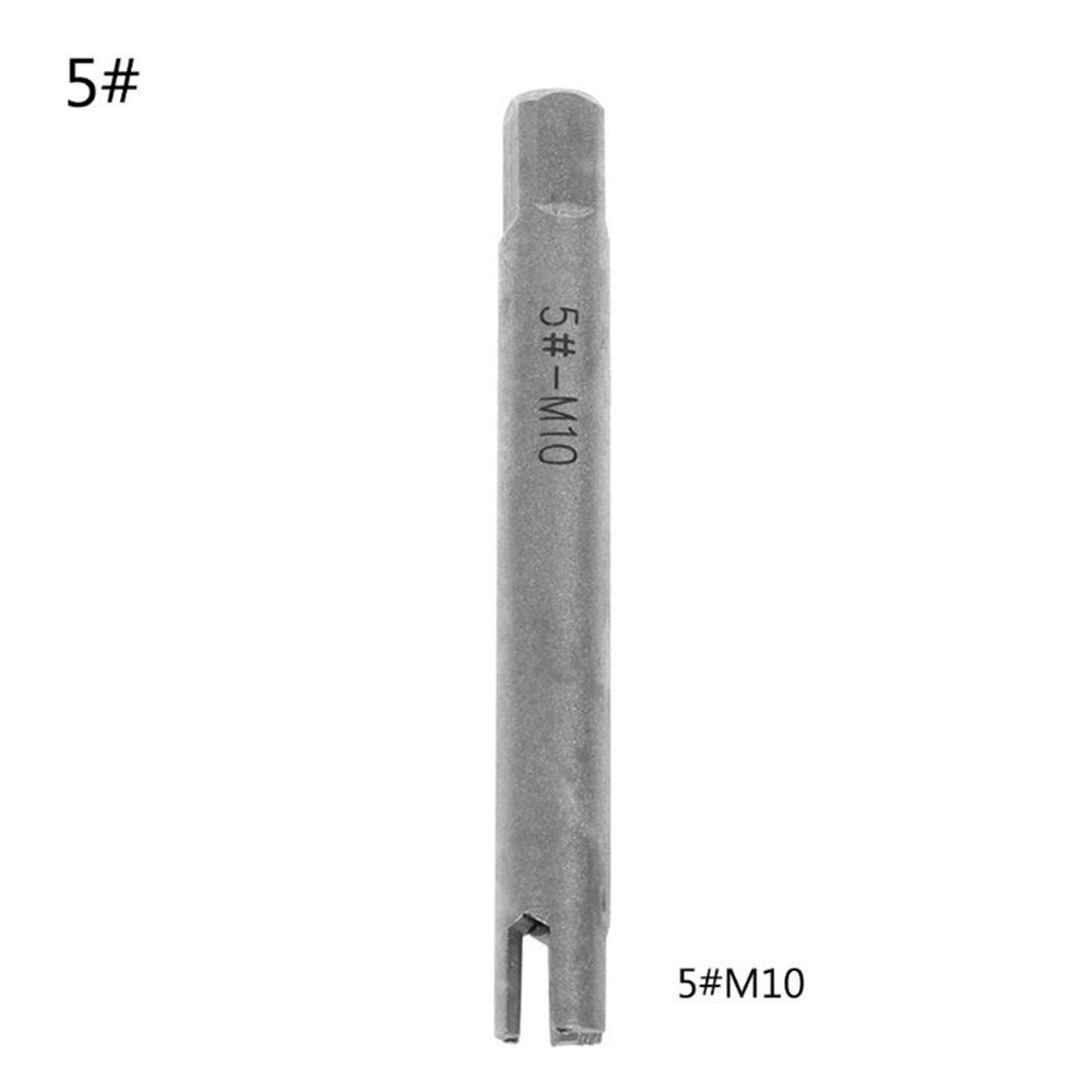 5pcs-M10 Broken Tap Extractor Guide Easy Wire Screw Remover Tools Drill Bits