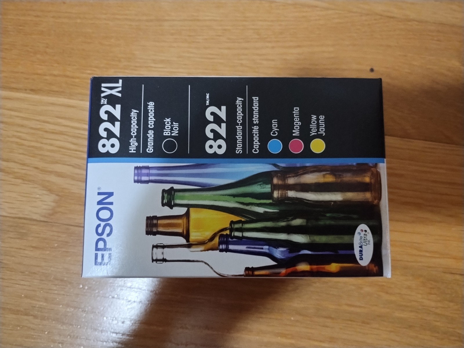 2028 GENUINE EPSON #822XL / 822 INK WORKFORCE WF-3820 3823 4820 4830 4833 4834