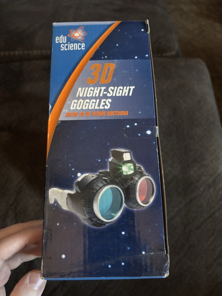 3D Night Sight Goggles New in Box Edu Science 2011