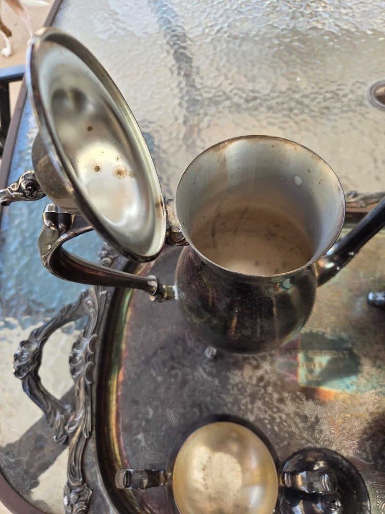 Oneida Silver 5 Piece Tea Set