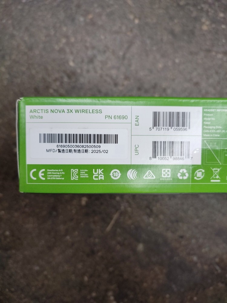 Arctis Nova 3X Wireless Multi-Platform Gaming Headset — Mobile App Control — ...