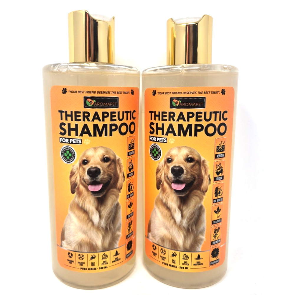 AROMAPET Therapeutic Shampoo, 16.9 fl oz, (2 Pack Set)